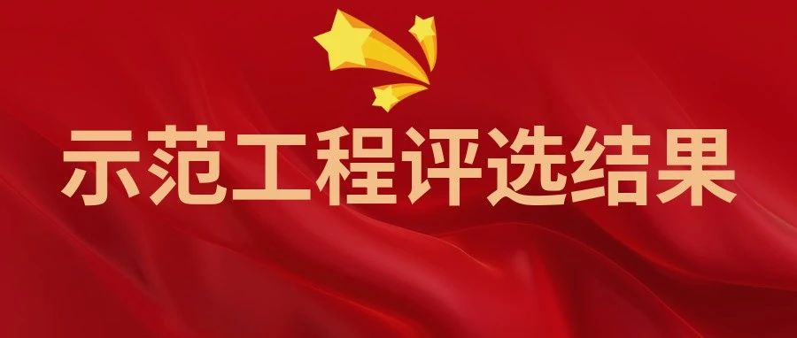 示范项目 | 关于2024年度山东省生态环境保护示范工程评选结果的公示