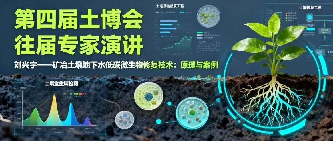 刘兴宇 | 矿冶土壤地下水低碳微生物修复技术：原理与案例