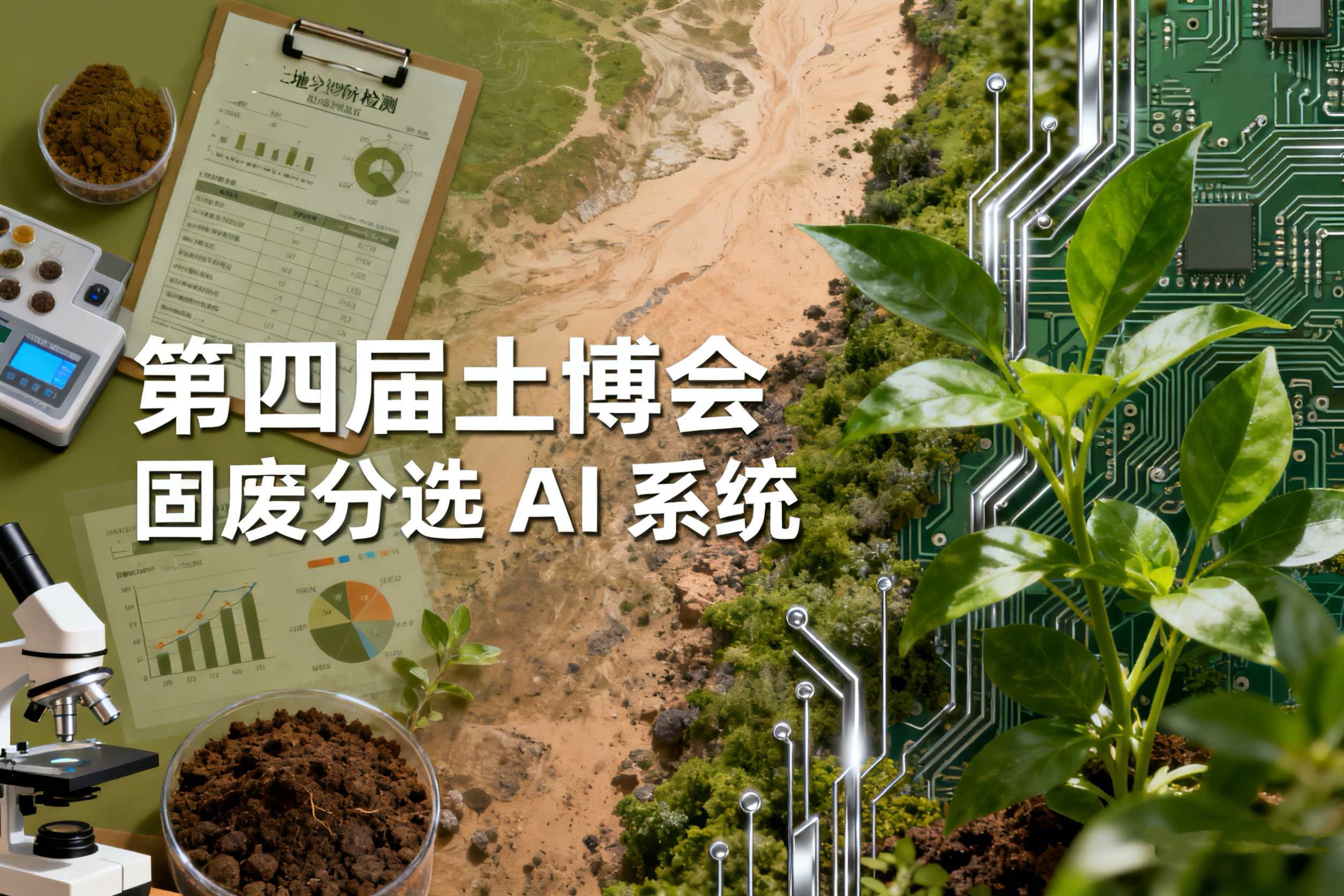 预告 | 固废分选 AI 系统 | 第四届土壤与矿山生态修复科技交流暨产业博览会（SEEIE 土博会）