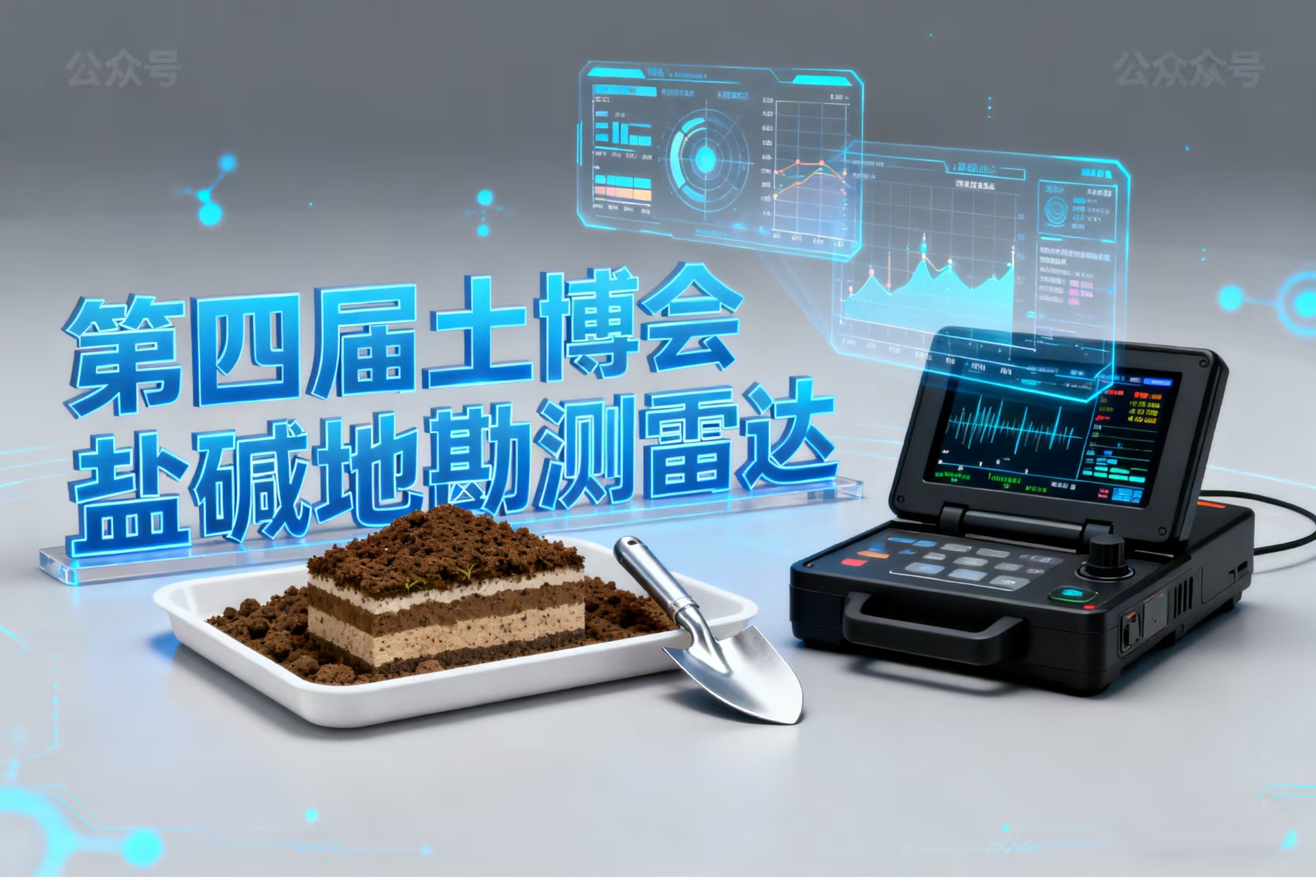 预告 | 盐碱地勘测雷达 | 第四届土壤与矿山生态修复科技交流暨产业博览会（SEEIE 土博会）